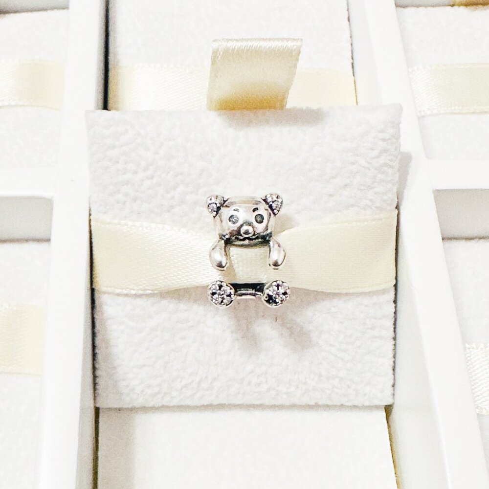 925 Sterling Silver Koala Bear Charm Bead Fits Pandora Charm Bracelets